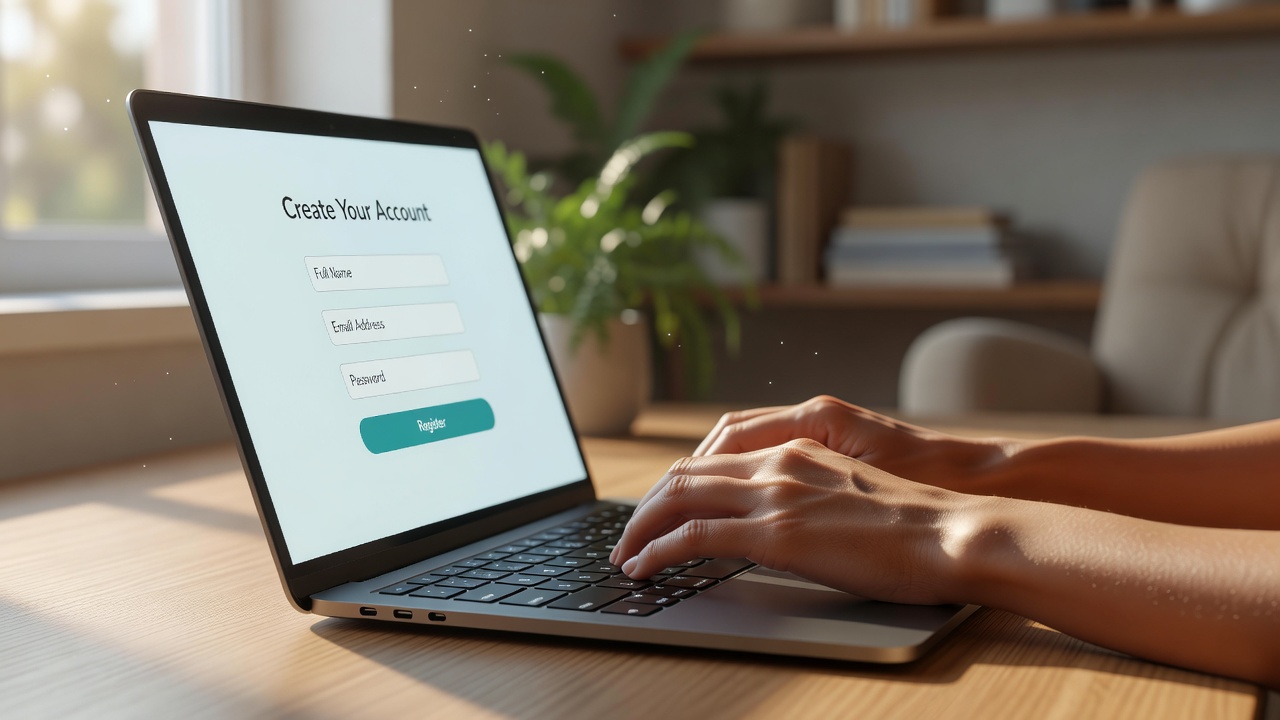 How to Register an Account - playfina online casino